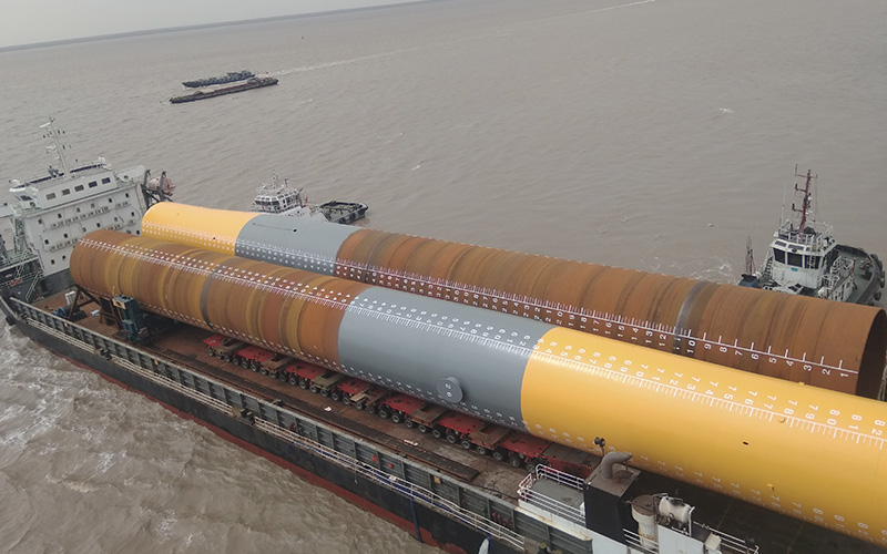 三峽新能源陽江一期單樁復(fù)合筒風(fēng)電項目